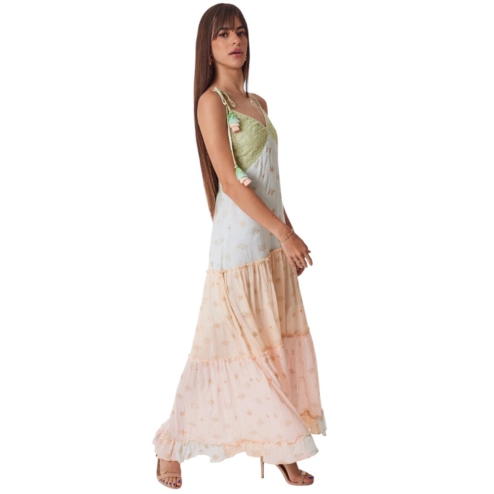 Ranees Ombré Maxi Dress Sz M